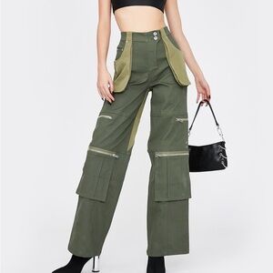 I.AM.GIA Olive Green Cargo Pants size Small